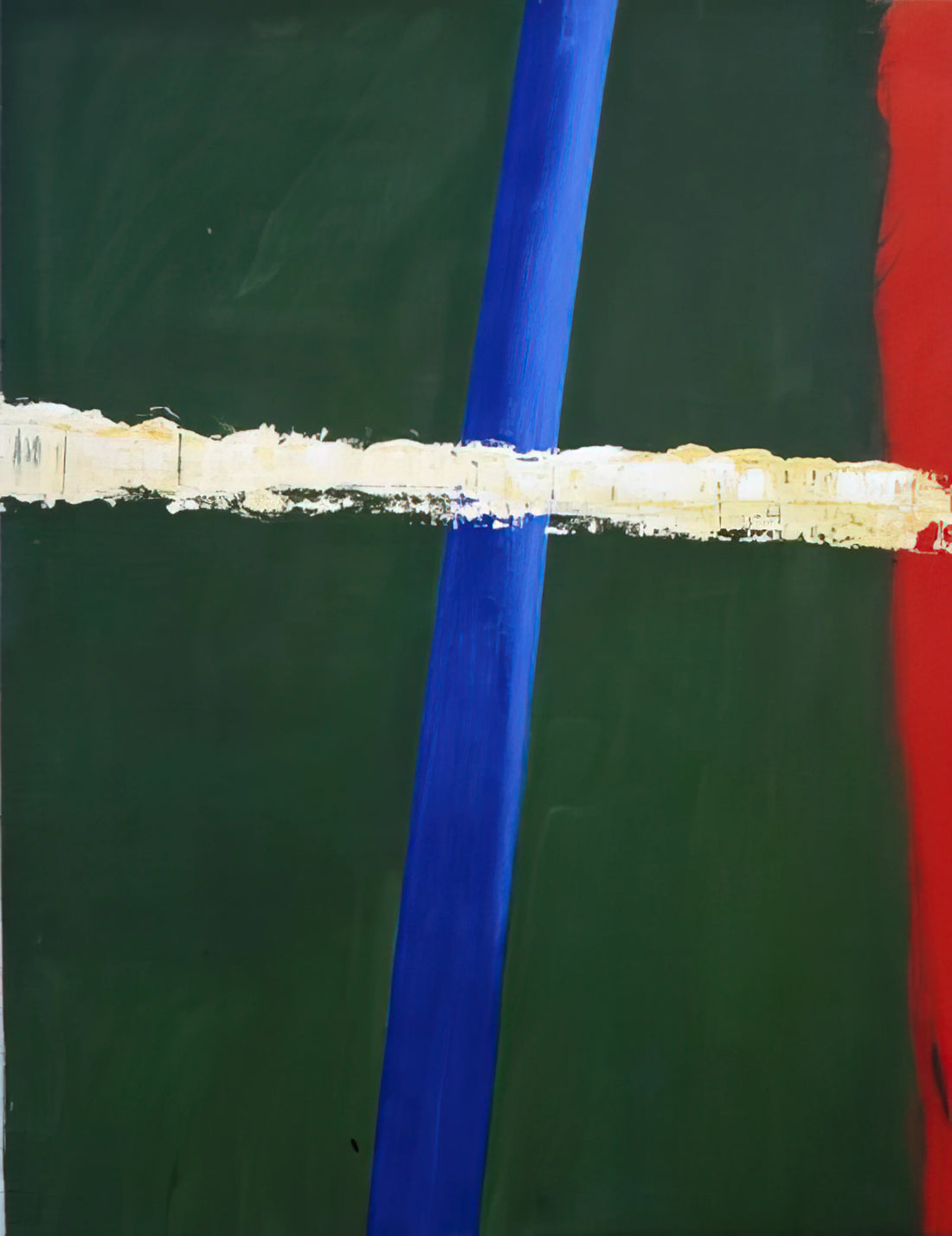 Raoul De Keyser Brushed Aluminum Print: The Ultimate Guide to This Modern Art Format - Steek 1 - 2005 by Raoul De Keyser