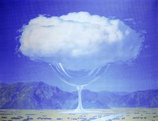 René Magritte Art Prints: A Collector's Guide to Surrealist Masterpieces - THE HEARTSTRINGS 1960 by Rene Magritte