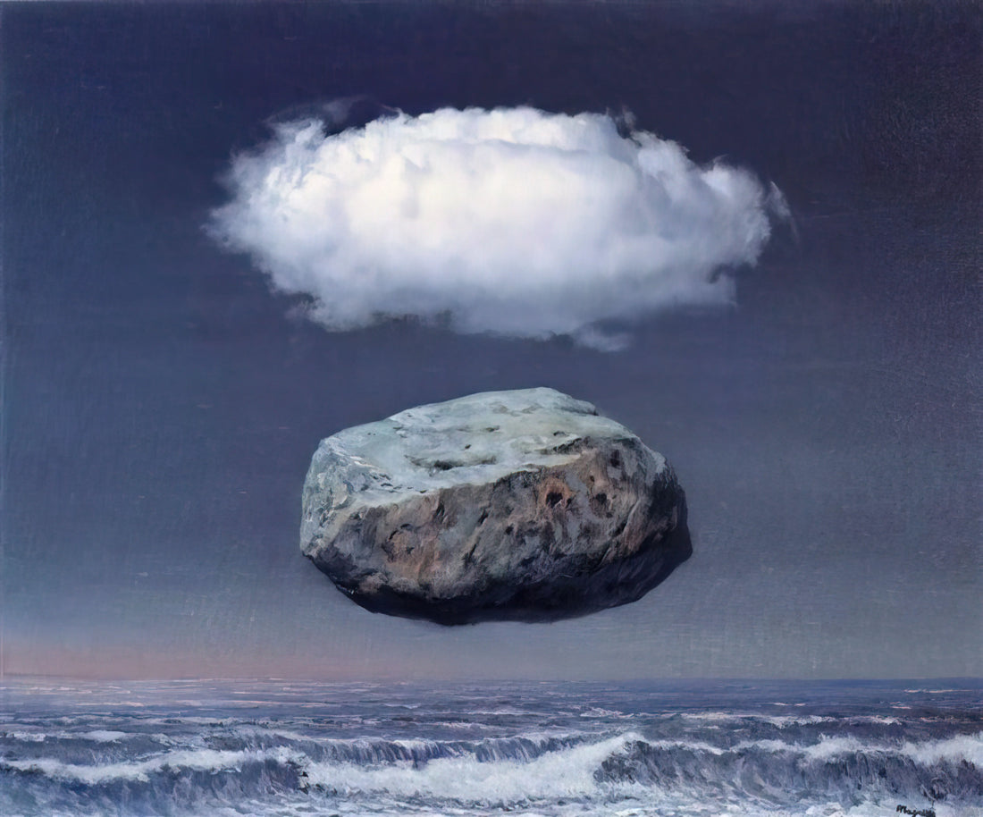 René Magritte Artwork: Decoding the Surrealist Master's Visual Philosophy - CLEAR IDEAS 1958 by Rene Magritte
