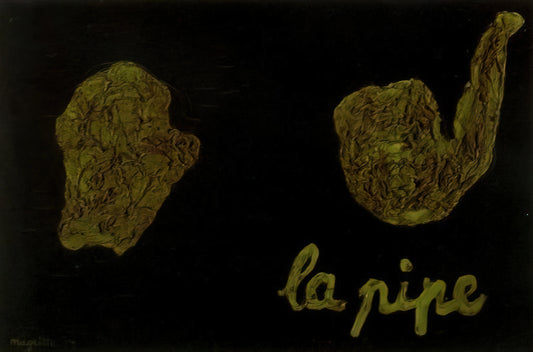 René Magritte and Surrealism: Decoding the Visual Paradoxes of a Modern Master - THE PIPE 1927 by Rene Magritte