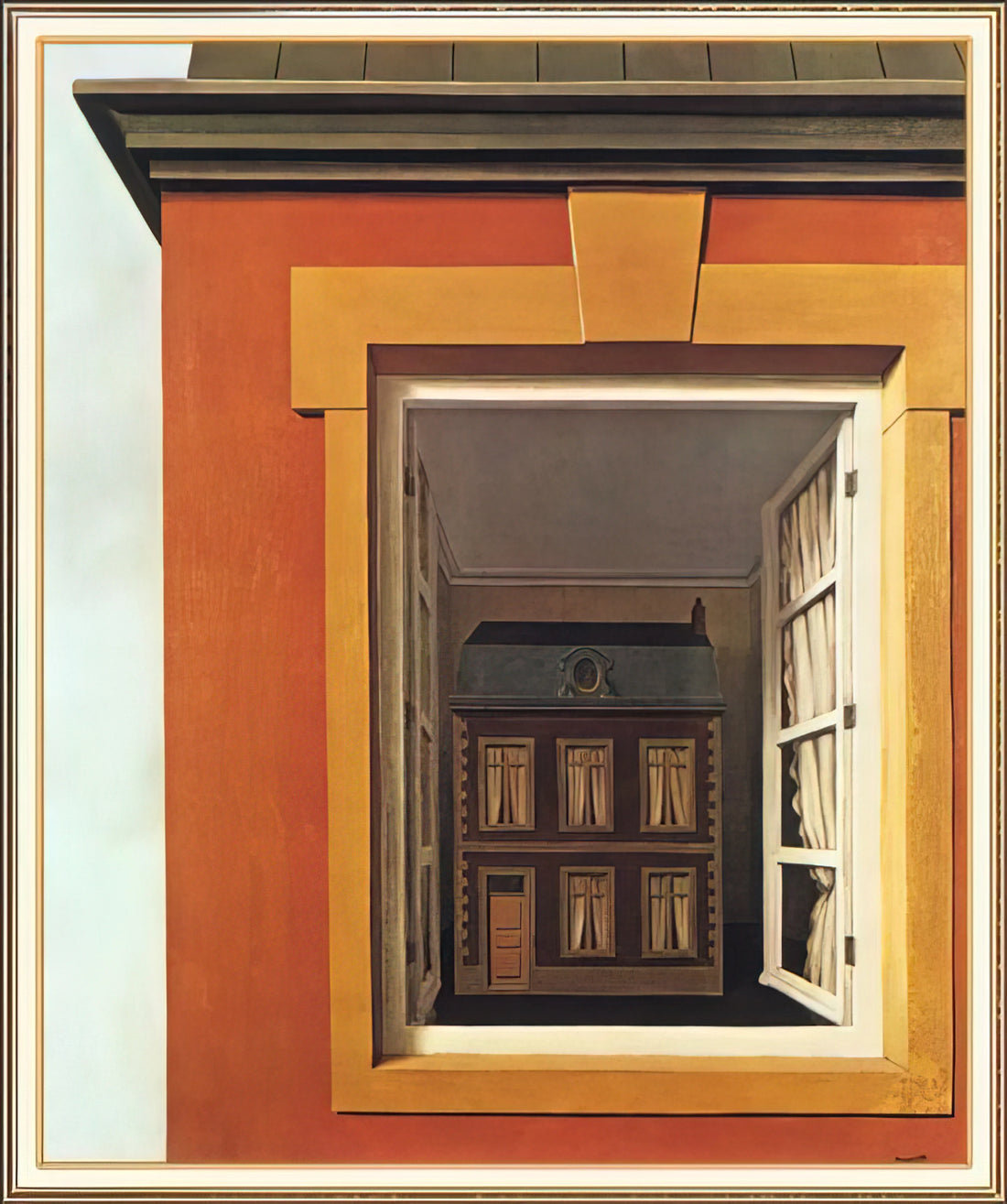 René Magritte at MoMA: A Surrealist Master's Enduring Legacy in Modern Art - IN PRAISE OF DIALECTICS 1937 by Rene Magritte