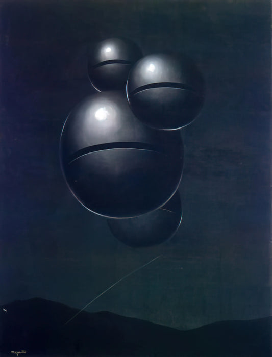 René Magritte: The Art of Conversation in Surrealist Masterpieces - THE VOICE OF SPACE 1928 1 by Rene Magritte