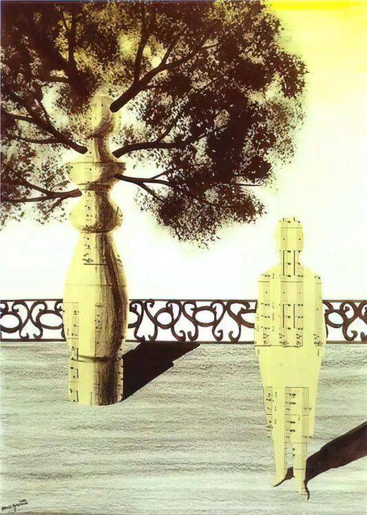 René Magritte: The Master of Surrealist Mystery and His Famous Works - UNTITLED by Rene Magritte
