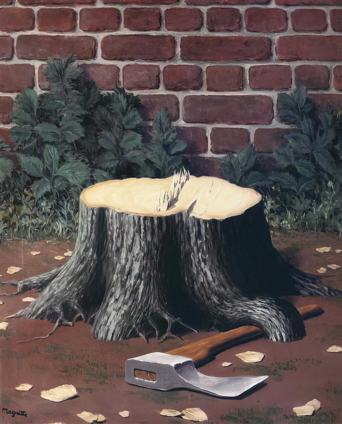 René Magritte: The Surrealist Master of Mystery and Metaphor - THE LABOURS OF ALEXANDER 1950 by Rene Magritte