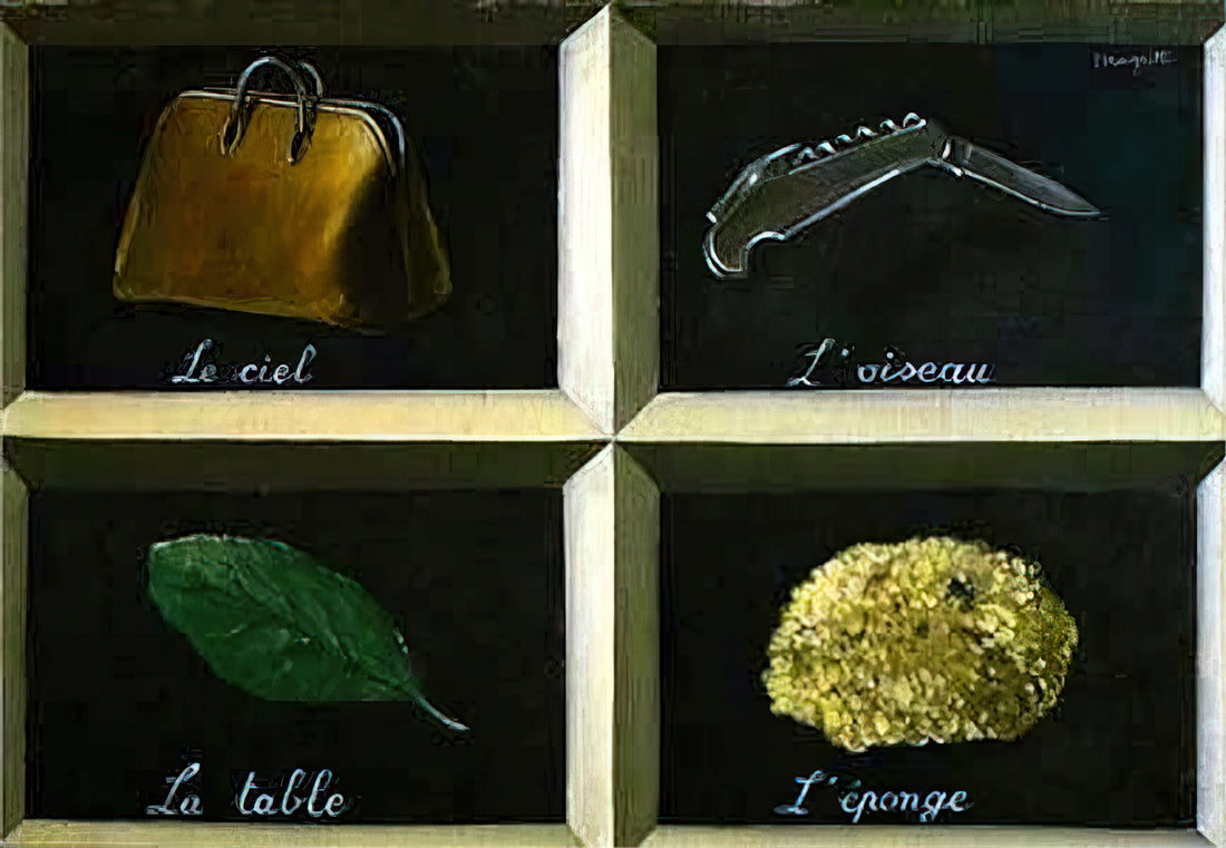 René Magritte's Empire of Light Print: A Surrealist Masterpiece Decoded - THE INTERPRETATION OF DREAMS 1927 by Rene Magritte