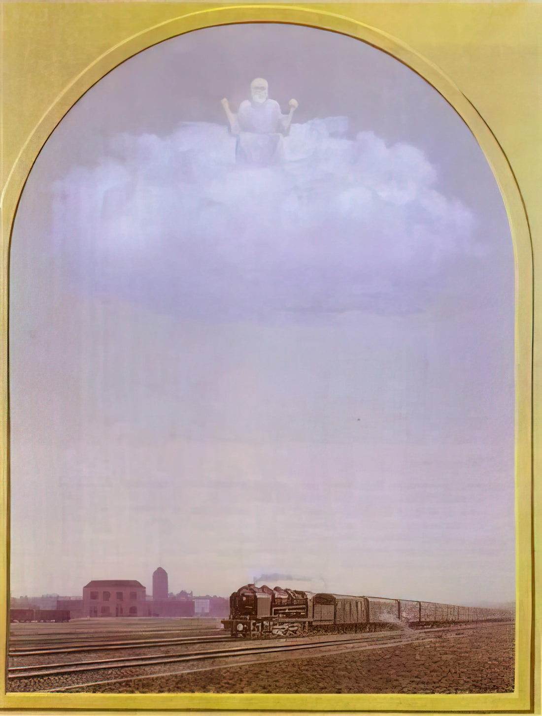 René Magritte's Sabena Airlines: The Surrealist's Corporate Art Legacy - THE NIGHTINGALE 1962 by Rene Magritte