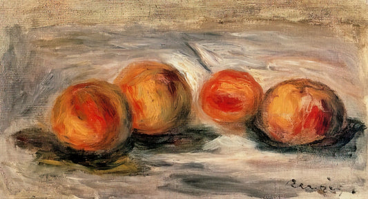 Renoir Lithograph: A Collector's Guide to the Impressionist Master's Printmaking Legacy - Peaches by Pierre-Auguste Renoir