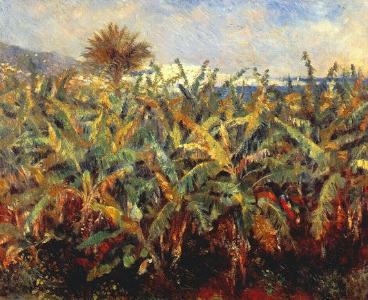 Renoir and Suzanne Valadon: The Master, the Muse, and the Modernist - Field of Banana Trees by Pierre-Auguste Renoir