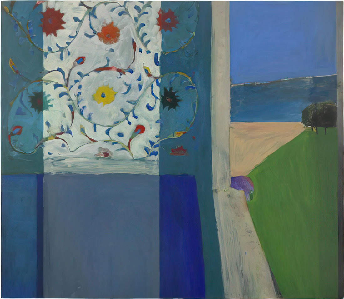 Richard Diebenkorn Ocean Park 79: A Masterpiece of Abstract Expressionism - Recollections of a Visit to Leningrad by Richard Diebenkorn