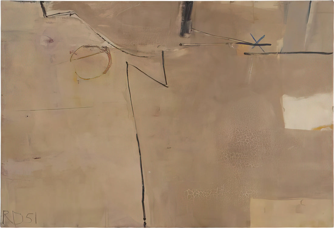 Richard Diebenkorn in Color at Crown Point Press: A Masterful Exploration of Chromatic Expression - #22 Albuquerque by Richard Diebenkorn