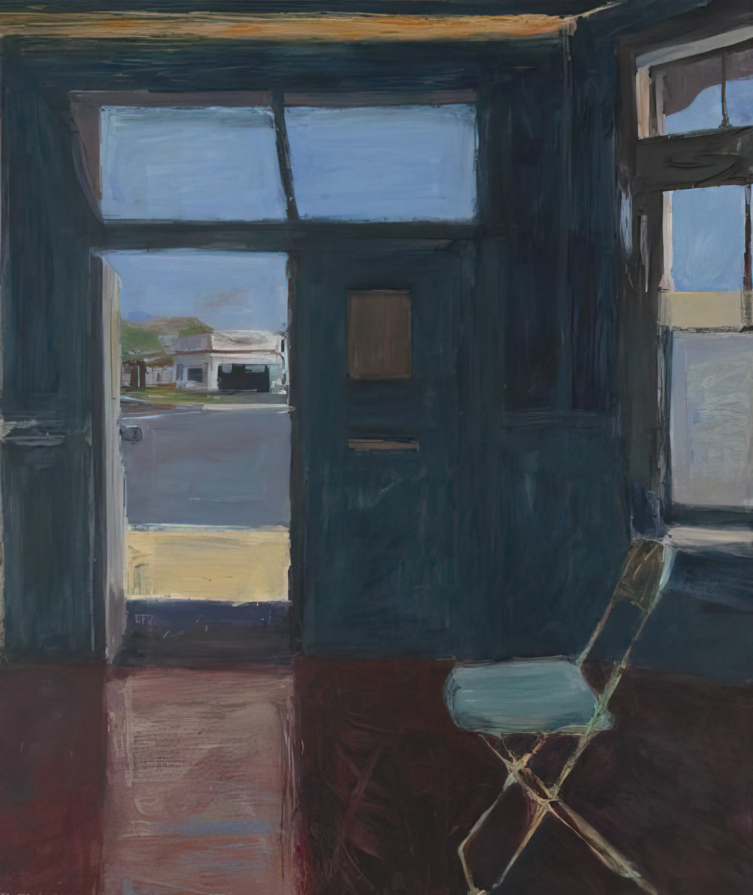 Richard Diebenkorn: A Retrospective of an American Master - Interior with Doorway by Richard Diebenkorn