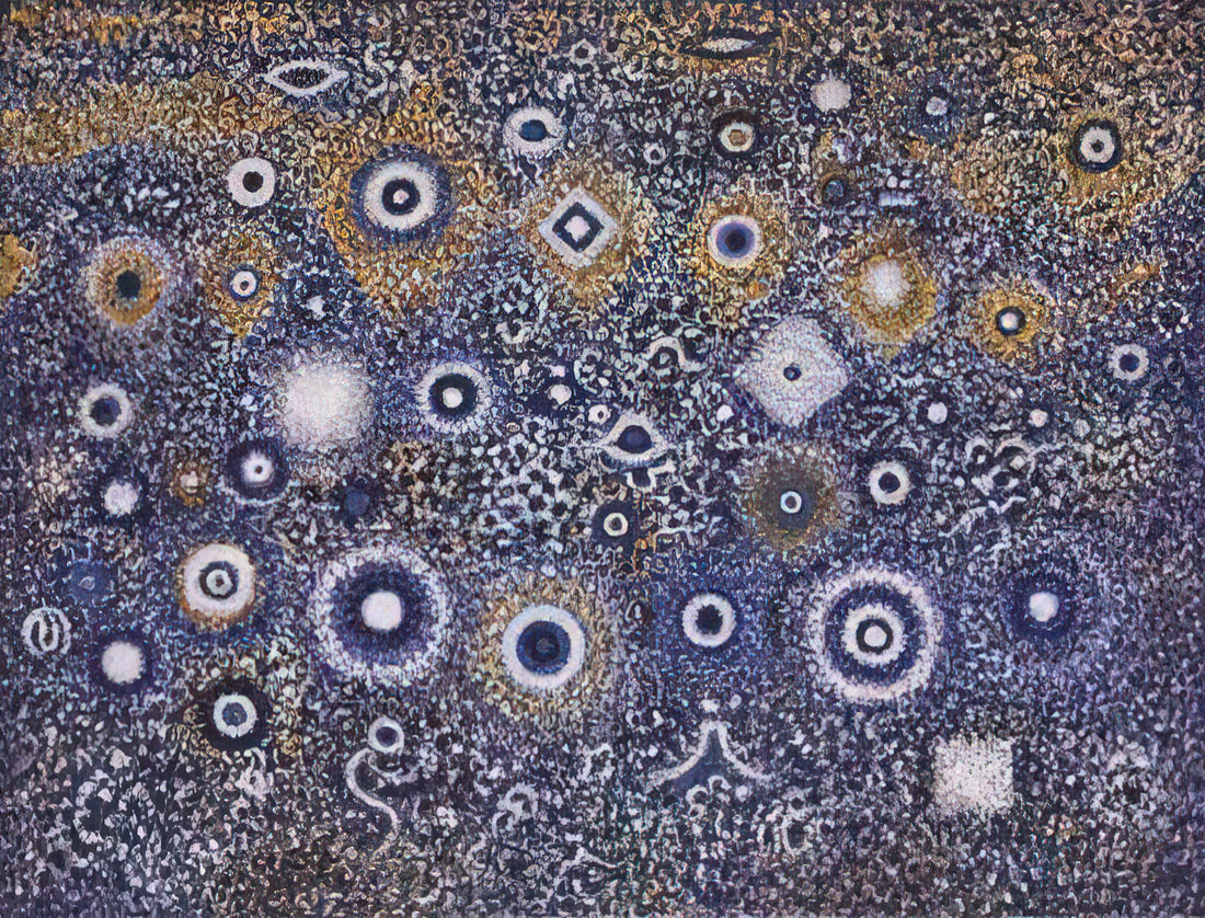 Richard Pousette-Dart Paintings: The Abstract Expressionist Pioneer's Mystical Vision - Night Landscape by Richard Pousette-Dart