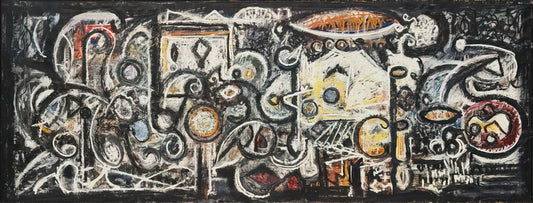 Richard Pousette-Dart Reproductions: A Guide to the Abstract Expressionist's Legacy in Fine Art Prints - Fugue Number 2 - 1943 by Richard Pousette-Dart