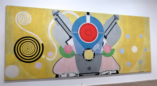 Robert Delaunay: The Visionary of Orphism and Color Theory - MOTEUR D AVION DECORATION POUR LE PALAIS DE L AIR EXPOSITION INTERNATIONALE DES ARTS ET DES 1937 by Sonia Delaunay