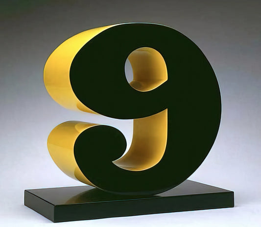 Robert Indiana for Sale: A Collector's Guide to Acquiring Iconic Pop Art Prints - Nine by Robert Indiana