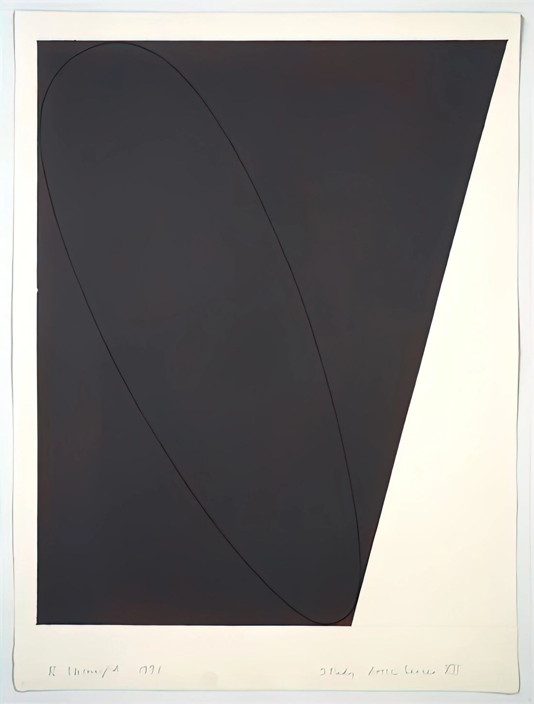 Robert Mangold Reproductions: A Guide to the Minimalist Master's Prints - STUDY ATTIC SERIES XII 1991 by Robert Mangold
