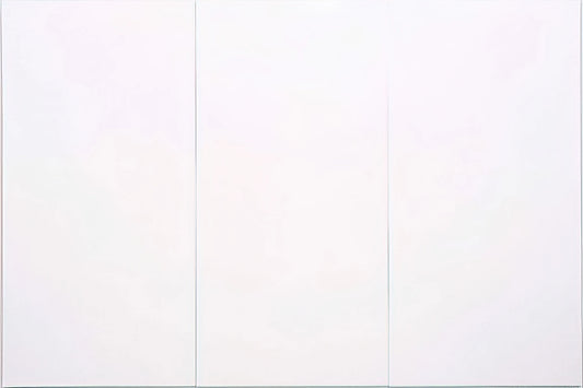 Robert Rauschenberg Screen Prints: The Revolutionary Art of Blurring Boundaries - WHITE PAINTING THREE PANEL 1951 by Robert Rauschenberg