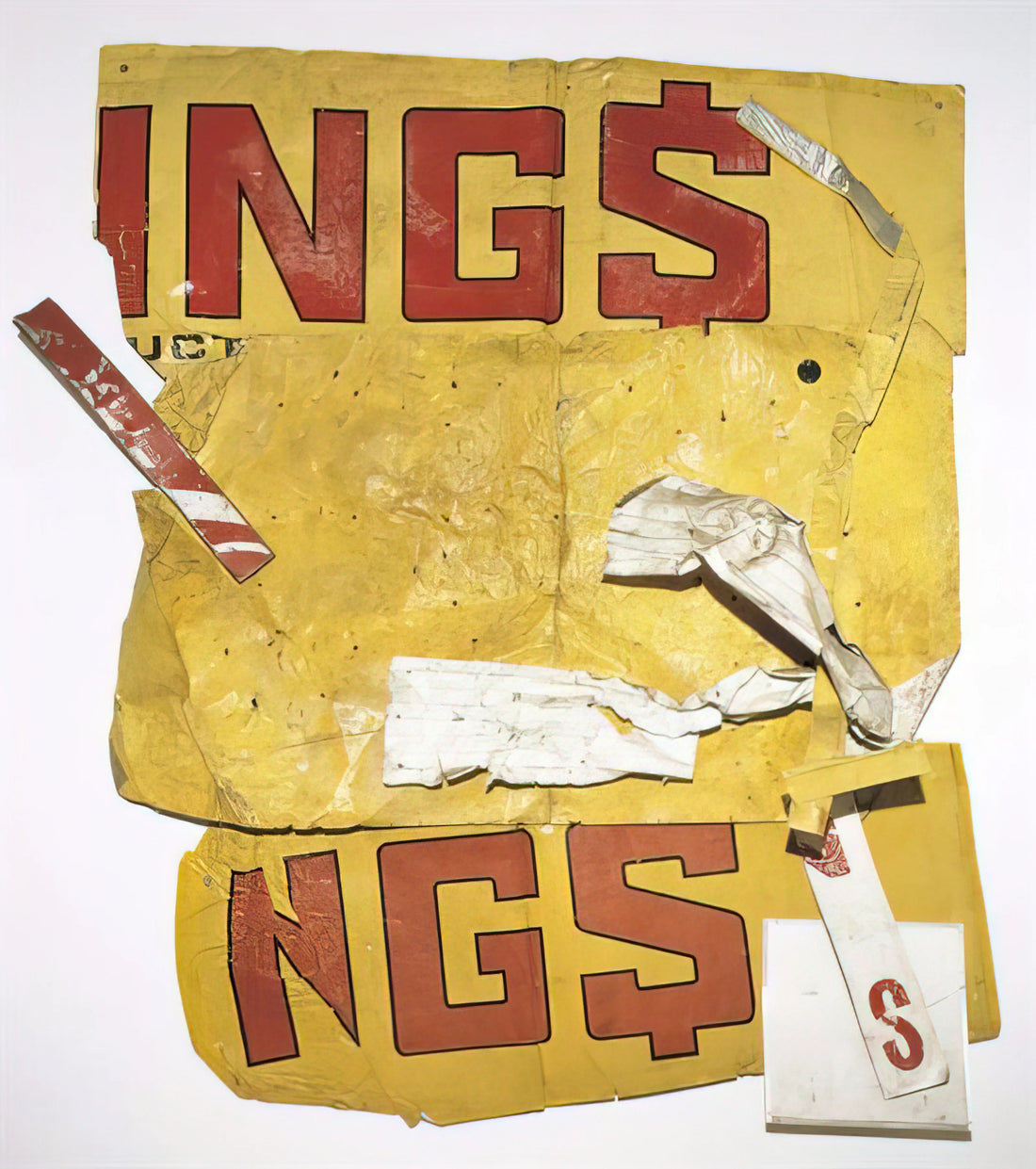 Robert Rauschenberg at Tate: Exploring the Legacy of a Revolutionary Artist - YELLOW MOBY GLUT 1986 by Robert Rauschenberg