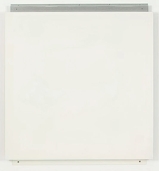 Robert Ryman White Canvas: The Radical Minimalism of Monochrome Mastery - Attendant - 1984 by Robert Ryman