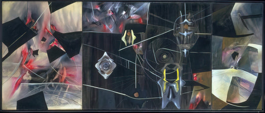 Roberto Matta Reproduction: A Guide to Acquiring Museum-Quality Prints of the Surrealist Master - BLACK VIRTUE 1943 by Roberto Matta