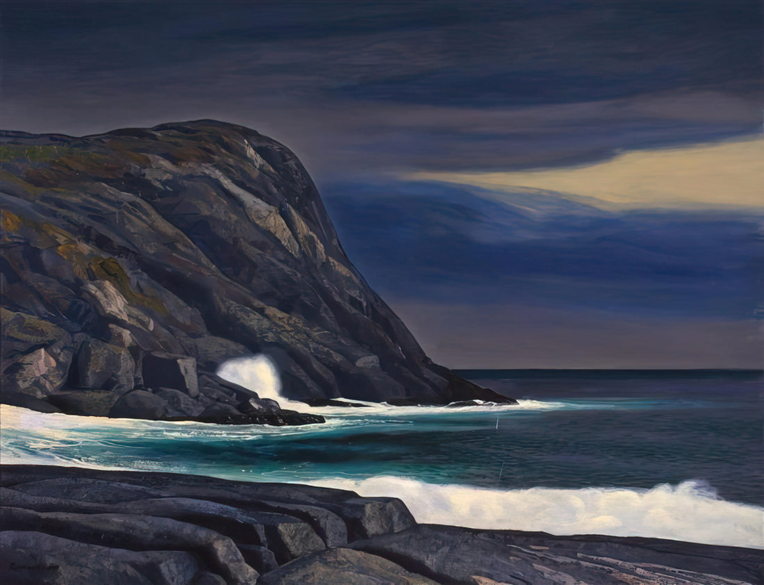 Rockwell Kent Framed Art Print: A Collector's Guide to the Artist's Enduring Legacy - Brewing Storm, Monhegan by Rockwell Kent