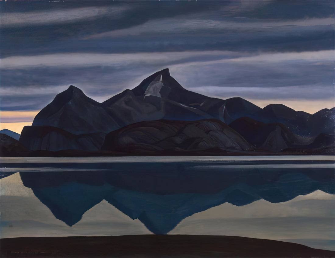 Rockwell Kent Poster: The Definitive Guide to the Artist's Iconic Graphic Works - Mirrored Mountain, South Greenland by Rockwell Kent