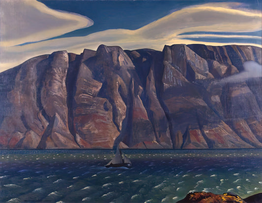 Rockwell Kent's Beowulf: The Artist's Epic Vision in Print - Squall, Greenland by Rockwell Kent