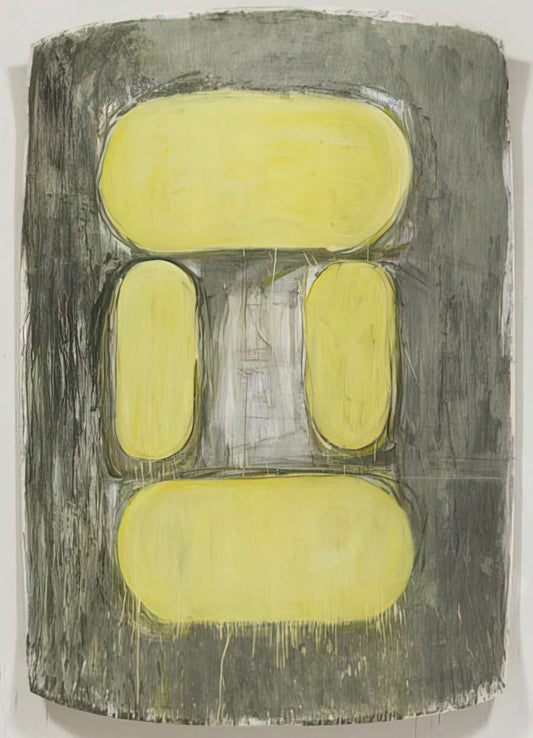 Ron Gorchov: The Visionary Artist Who Redefined Painting with Saddle-Shaped Canvases - Ulysses - 1979 by Ron Gorchov