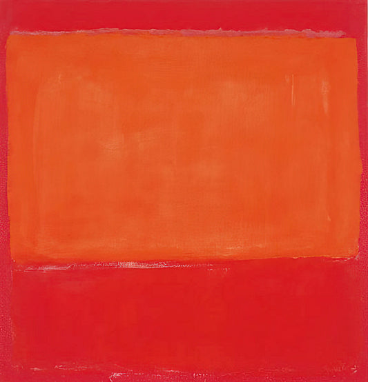 Rothko 4 Seasons: The Abstract Master's Mythical Series and Its Enduring Legacy - Ochre and Red on Red - 1957 by Mark Rothko