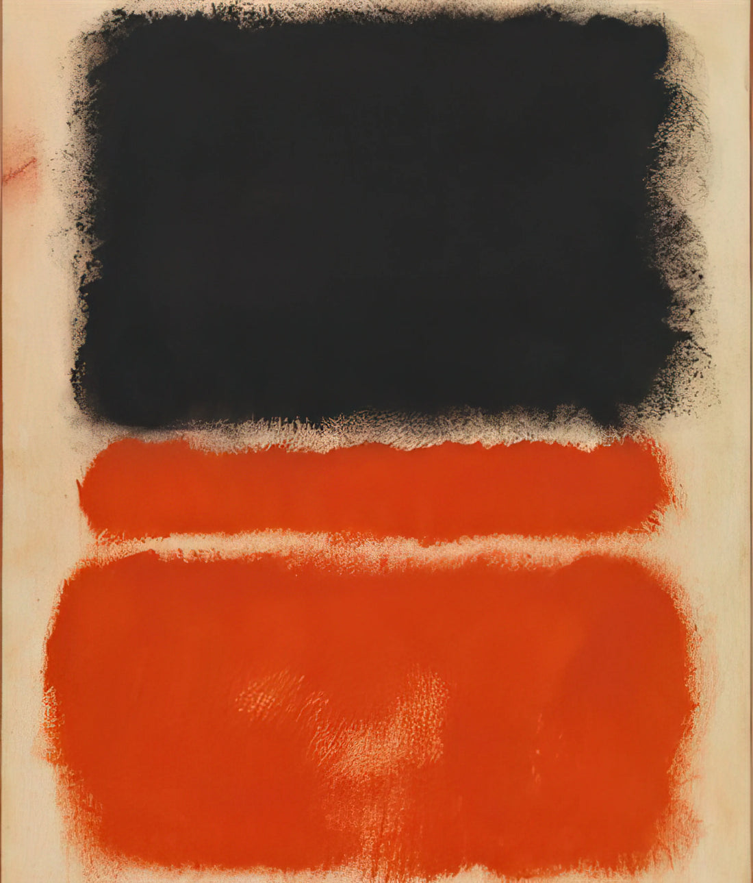 Rothko Canvas Reproductions: Capturing the Sublime in Museum-Quality Art Prints - Red - 1968 by Mark Rothko
