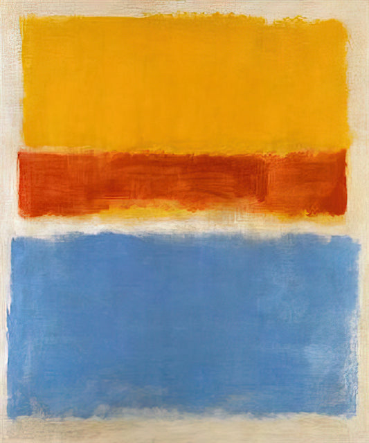 Rothko Early: The Formative Years That Shaped an Abstract Master - Untitled Yellow, Red and Blue - 1953 by Mark Rothko
