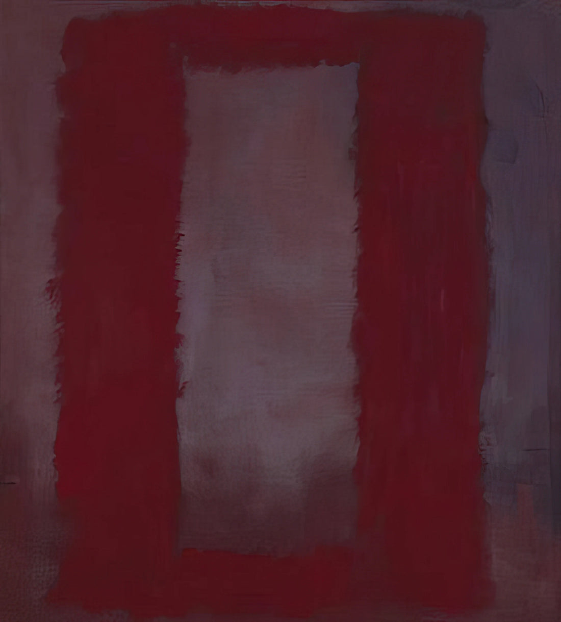 Rothko Large Prints: The Transformative Power of Monumental Color Field Art - Red on Maroon - 1959 by Mark Rothko
