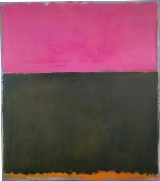 Rothko No 12: Deciphering the Emotional Architecture of Mark Rothko's Abstract Masterpiece - Untitled - 1953 by Mark Rothko