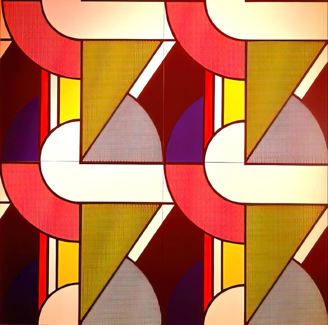 Roy Lichtenstein Original Prints: A Collector's Guide to Pop Art Masterpieces - MODULAR PAINTING WITH FOUR PANELS 2 1969 by Roy Lichtenstein