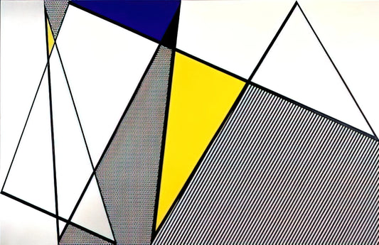 Roy Lichtenstein Screen Print: The Pop Art Revolution in Reproducible Form - PERFECT PAINTING 1 1985 by Roy Lichtenstein