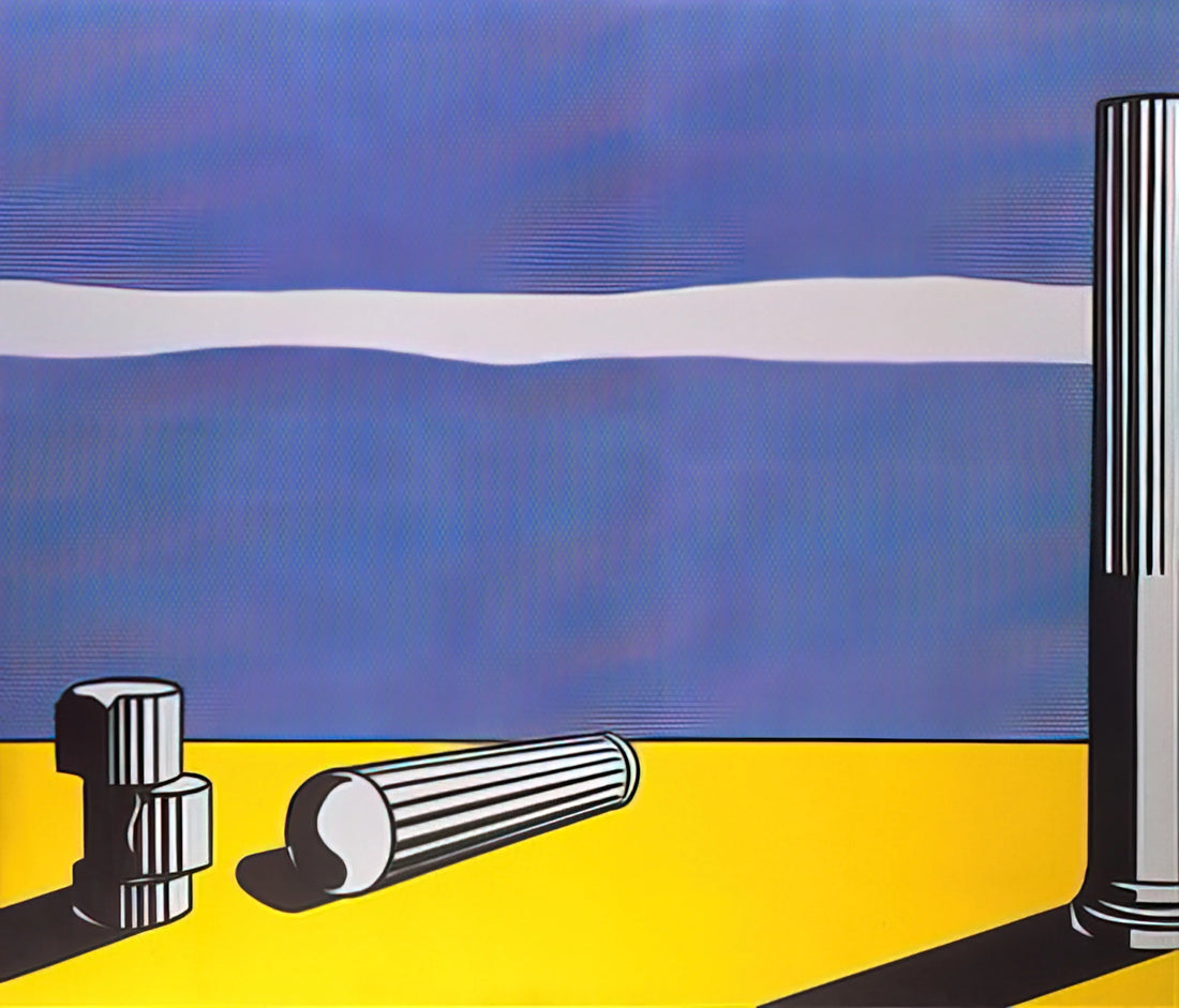 Roy Lichtenstein: The Nasher Collection and the Legacy of Pop Art - RUINS 1965 by Roy Lichtenstein