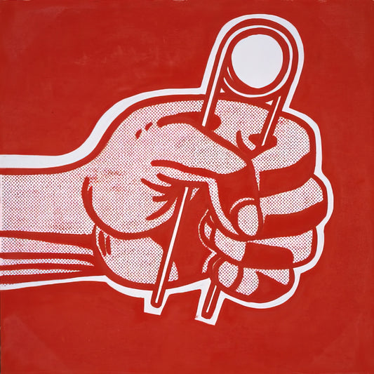 Roy Lichtenstein's Most Famous Pieces: A Curated Guide to Pop Art Icons - THE GRIP 1962 by Roy Lichtenstein