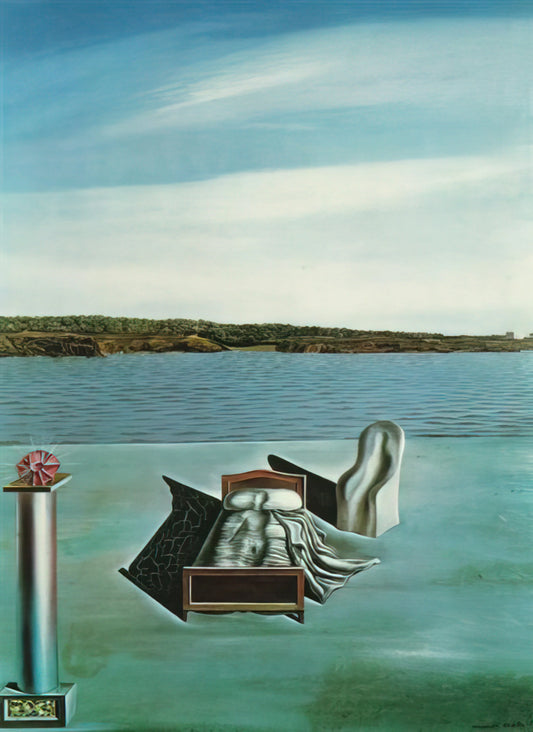 Salvador Dalí 1936: The Year of Metamorphosis, Paranoia, and the Birth of a Masterpiece - SURREALIST COMPOSITION WITH INVISIBLE FIGURES by Salvador Dali