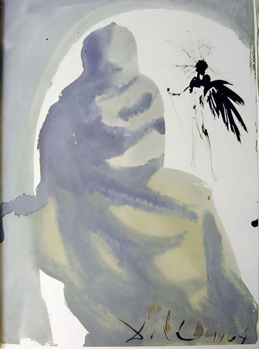 Salvador Dalí Lithograph: A Collector's Guide to Surrealist Masterpieces - SEDUXISTI ME DOMINE 1967 by Salvador Dali