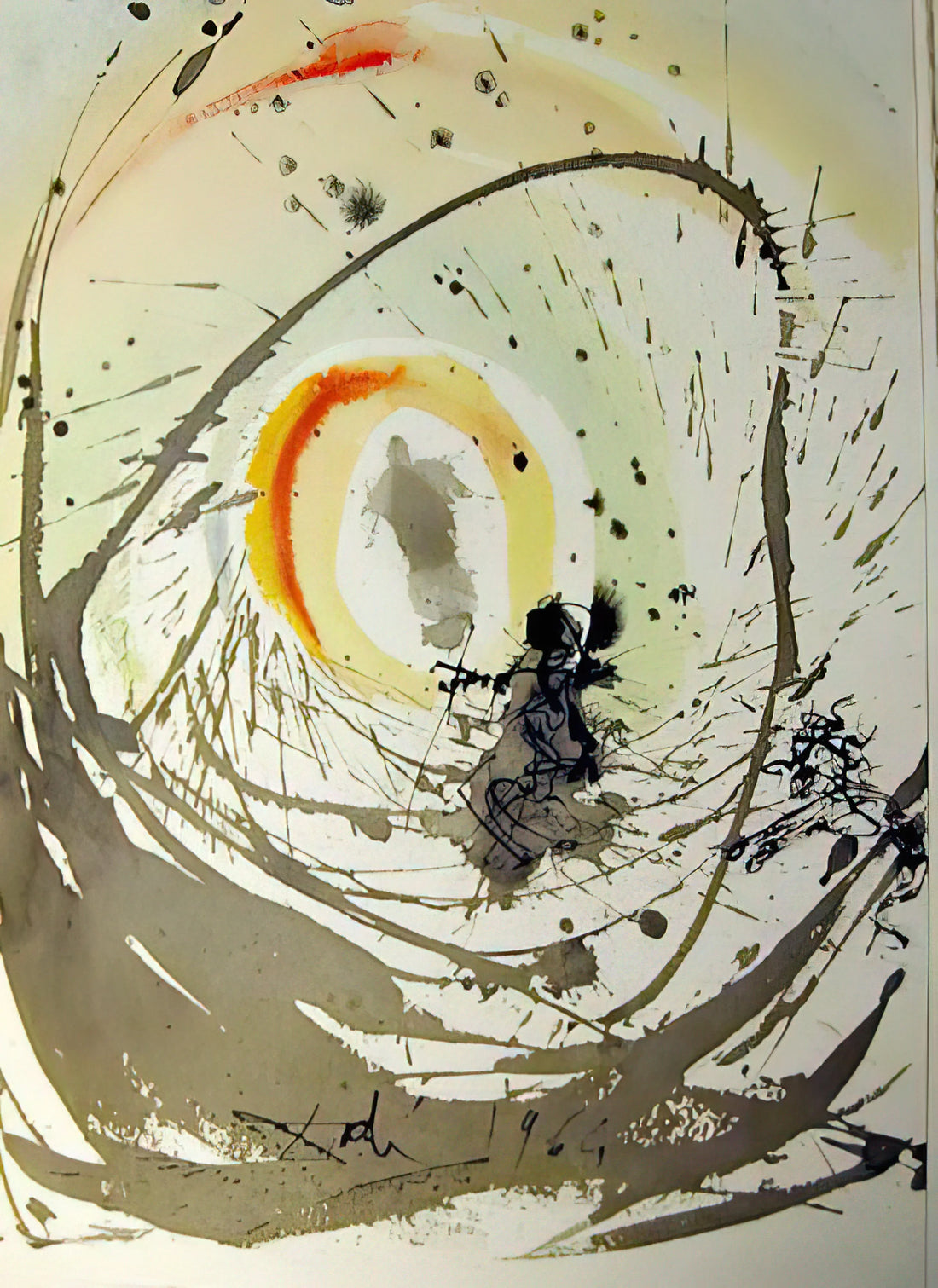 Salvador Dalí at MoMA: A Surrealist Legacy in Modern Art's Temple - MULIER AMICTA SOLE 1967 by Salvador Dali