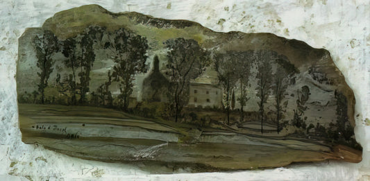 Salvador Dalí: The Visionary Artist Behind the Melting Clocks - VIEW OF PUBOL by Salvador Dali