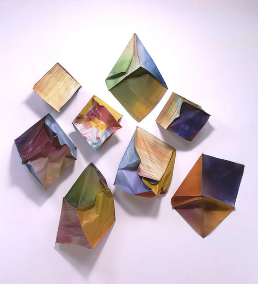 Sam Gilliam Art Prints for Sale: A Collector's Guide to the Drape Painter's Legacy - Cubes by Sam Gilliam