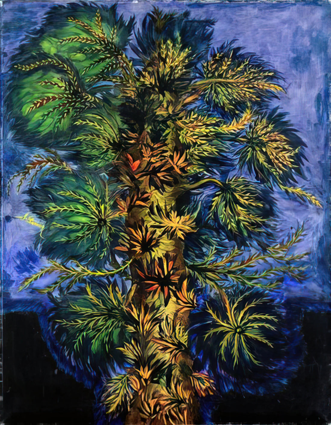 Seraphin Louis: The Mystical Visionary of French Naïve Art - Tree - 1930 by Seraphine Louis