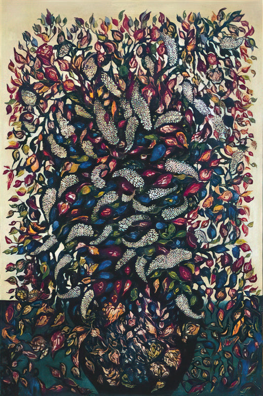 Séraphine Louis: The Mystical Visionary of Naïve Art and Her Botanical Masterpieces - Fleurs et fruits - 1920 by Seraphine Louis