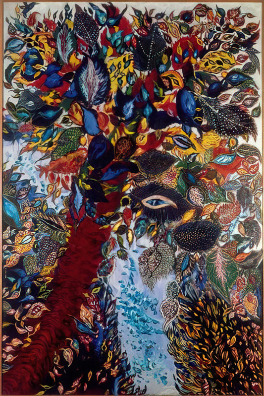 Séraphine Louis: The Mystical Visionary of Naïve Art and Her Botanical Masterpieces - The Tree of Paradise by Seraphine Louis