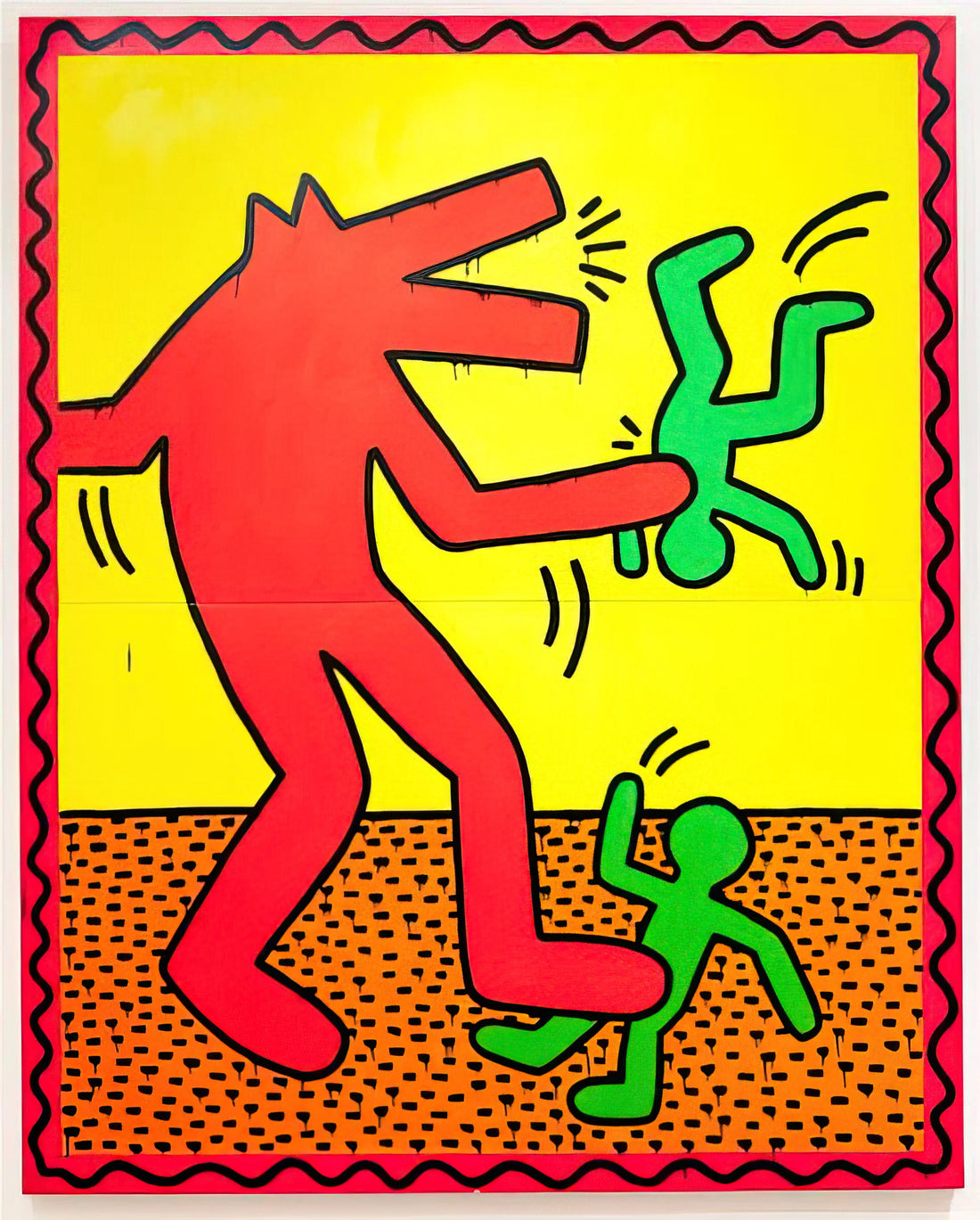 Signed Keith Haring Print: A Collector's Guide to Authenticity, Value, and Legacy - UNTITLED 1982 1 by Keith Haring