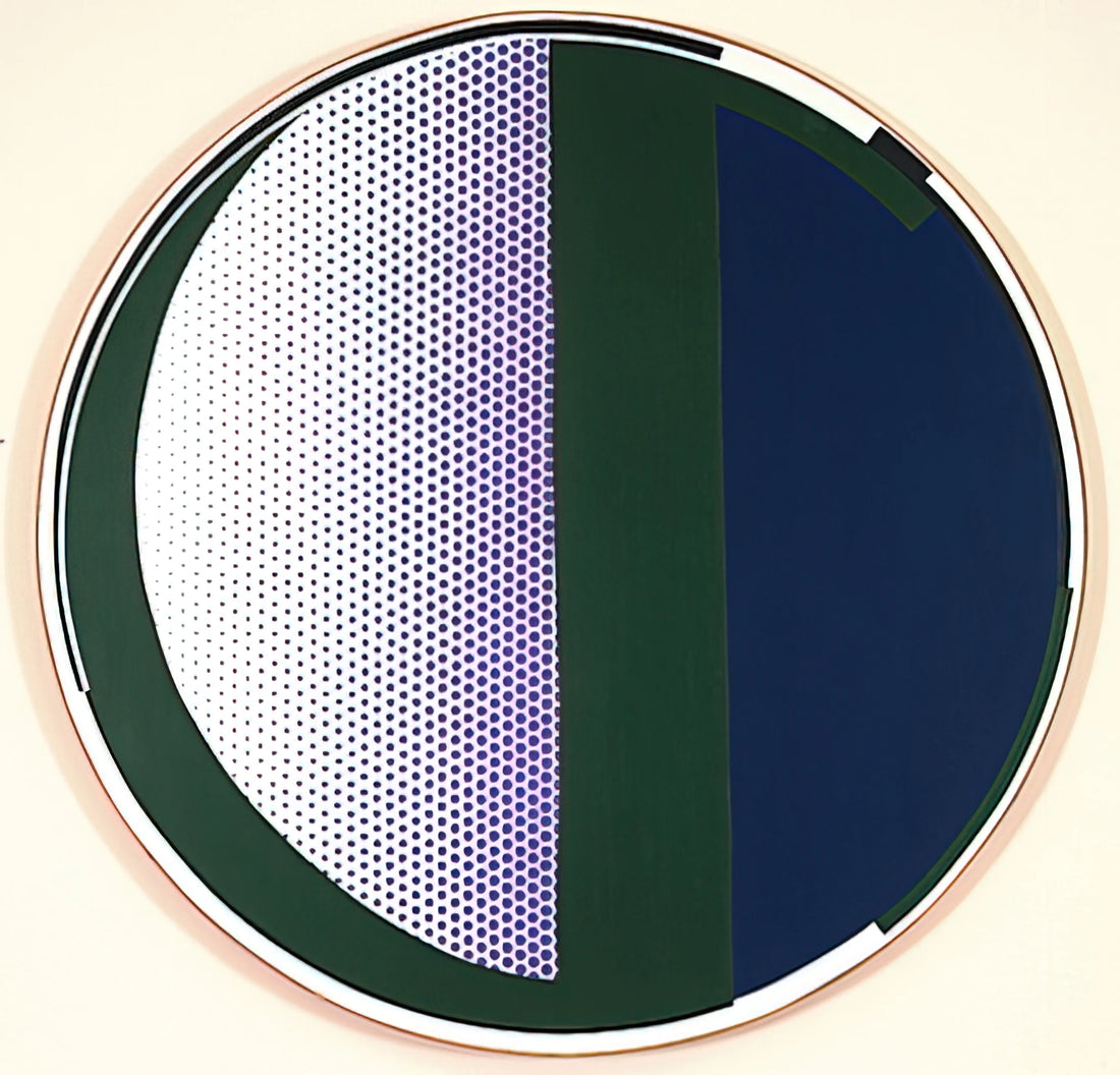 Signed Lichtenstein Prints for Sale: A Collector's Guide to Authentic Pop Art - MIRROR 1972 by Roy Lichtenstein