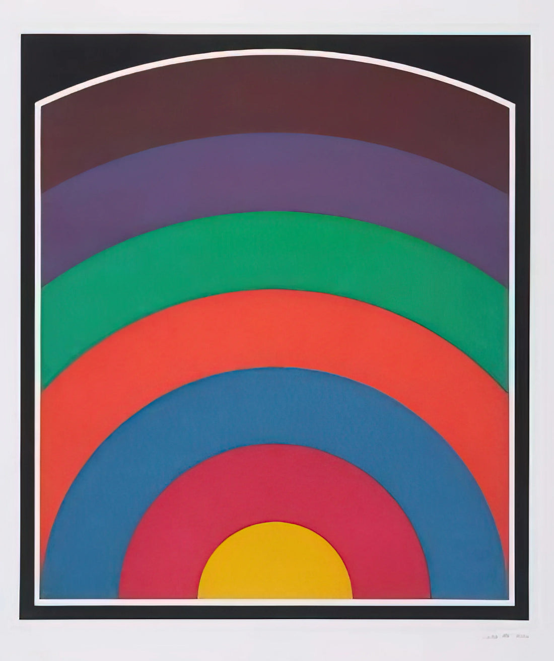 Sol LeWitt Art Work: The Conceptual Master Who Redefined Drawing - Arc Bands by Sol LeWitt