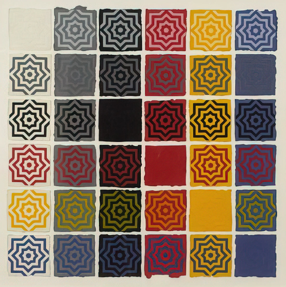 Sol LeWitt: The Conceptual Pioneer Who Redefined Art and Prints - Stars 8 Pointed by Sol LeWitt