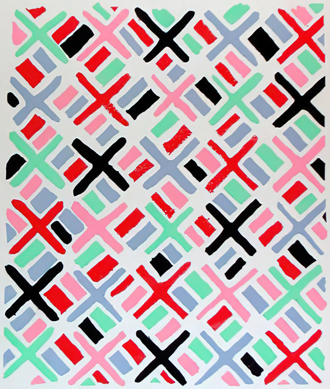 Sonia Delaunay Signature: Decoding the Artist's Mark of Modernism - COMPOSITION 34 by Sonia Delaunay